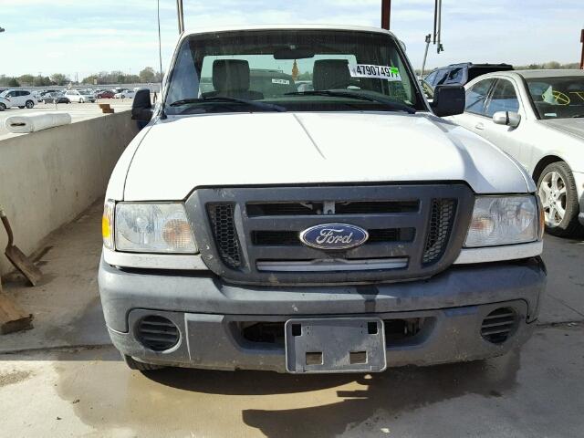 1FTKR1AD1BPA79890 - 2011 FORD RANGER WHITE photo 9