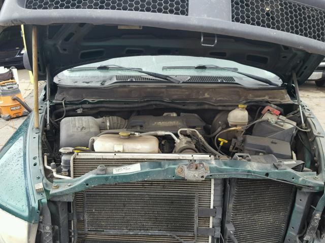 3D7KU26D04G133772 - 2004 DODGE RAM 2500 S მწვანე ფოტო 7