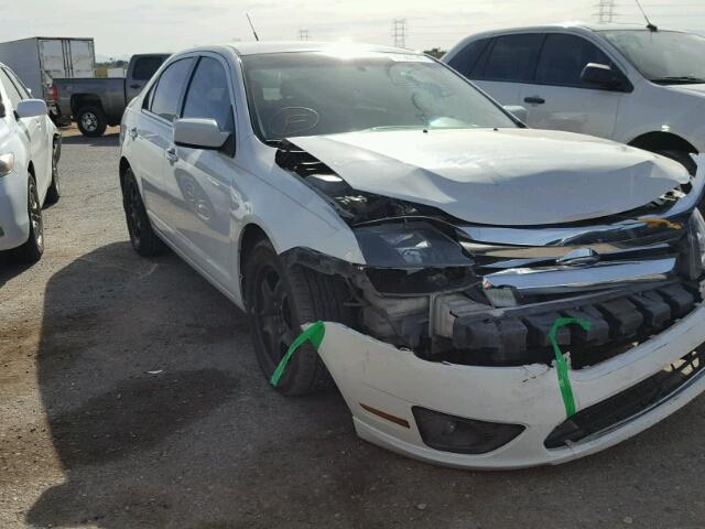 3FAHP0HA9BR292400 - 2011 FORD FUSION SE WHITE photo 1