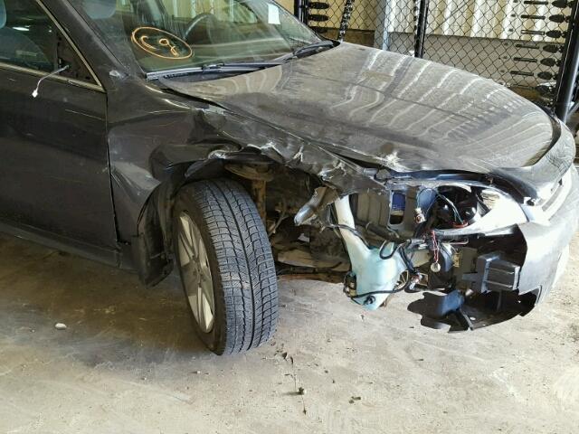 2G1WA5EK8A1197352 - 2010 CHEVROLET IMPALA LS GRAY photo 9