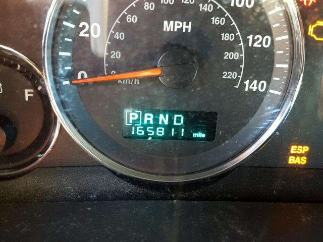 1J8HG48P87C600984 - 2007 JEEP COMMANDER WHITE photo 8