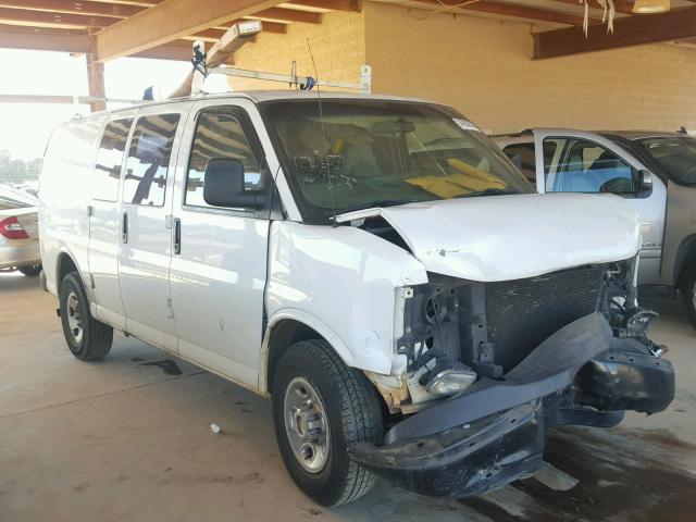 1GCGG25V851139661 - 2005 CHEVROLET EXPRESS G2 WHITE photo 1