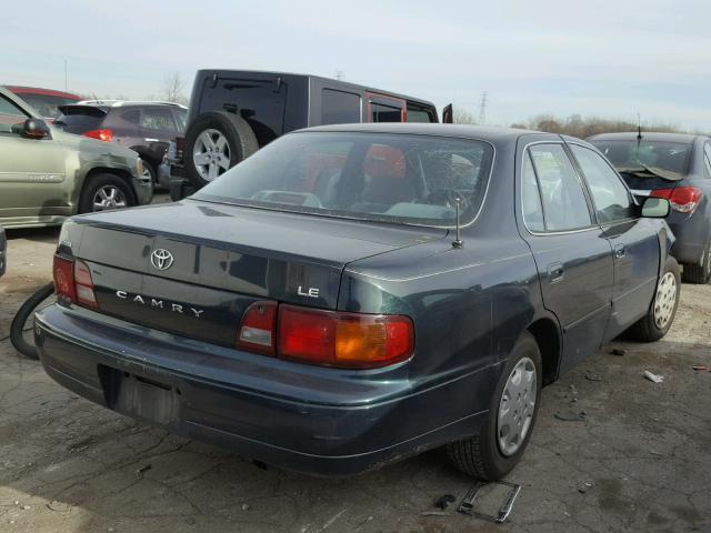 4T1SK12E9SU623304 - 1995 TOYOTA CAMRY LE მწვანე ფოტო 4