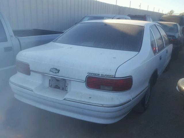 1G1BL52WXSR100130 - 1995 CHEVROLET CAPRICE CL 白色 照片 4