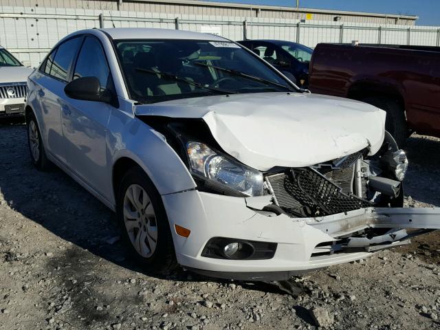 1G1PA5SH6E7230144 - 2014 CHEVROLET CRUZE LS WHITE photo 1