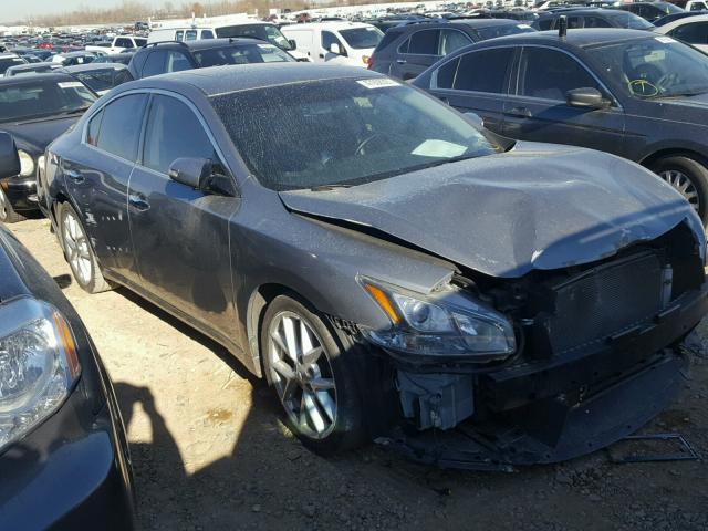 1N4AA51E39C844334 - 2009 NISSAN MAXIMA S GRAY photo 1