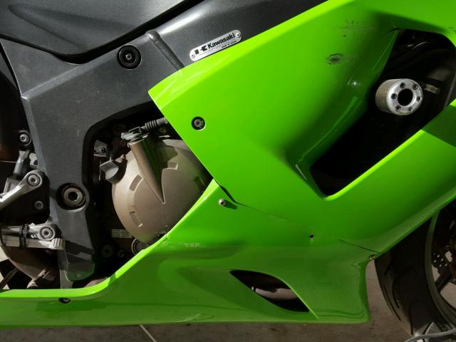 JKBZXJC165A004140 - 2005 KAWASAKI ZX636 C1 GREEN photo 7