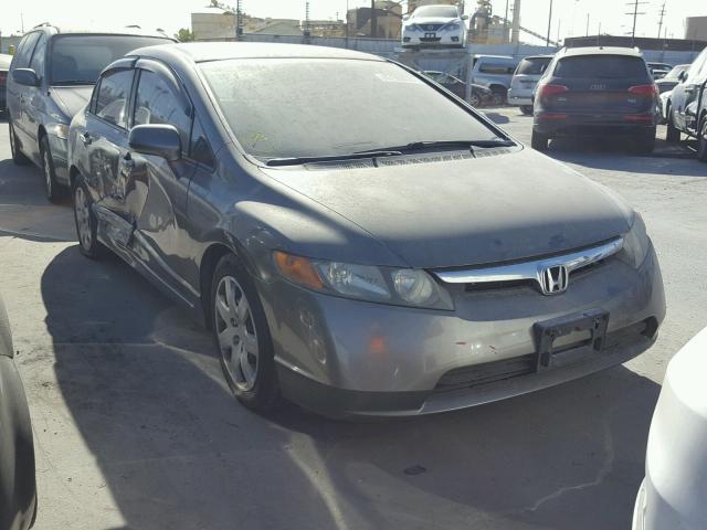 2HGFA165X8H312075 - 2008 HONDA CIVIC LX BROWN photo 1