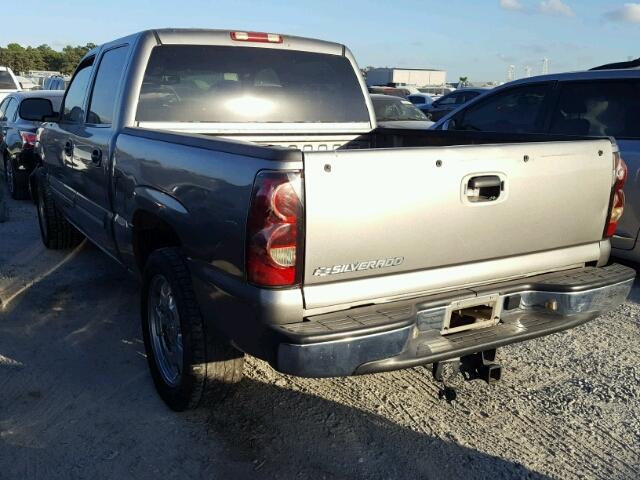 2GCEC13V861334543 - 2006 CHEVROLET SILVERADO GRAY photo 3