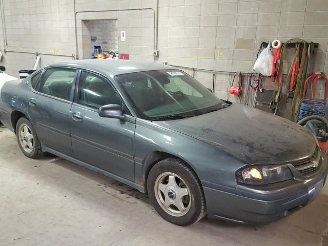 2G1WF52E659115903 - 2005 CHEVROLET IMPALA GRAY photo 1