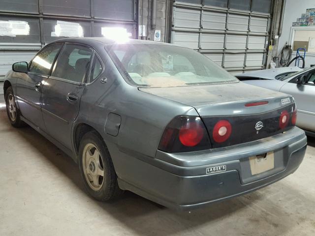 2G1WF52E659115903 - 2005 CHEVROLET IMPALA 灰色 照片 3