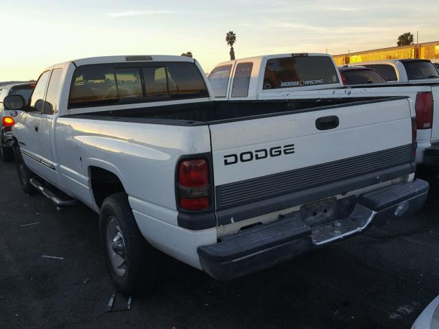 3B7HC13Z31G247410 - 2001 DODGE RAM 1500 WHITE photo 3