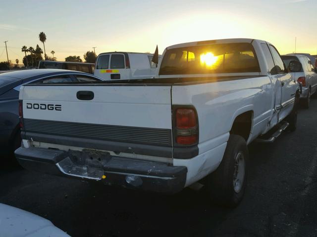 3B7HC13Z31G247410 - 2001 DODGE RAM 1500 WHITE photo 4