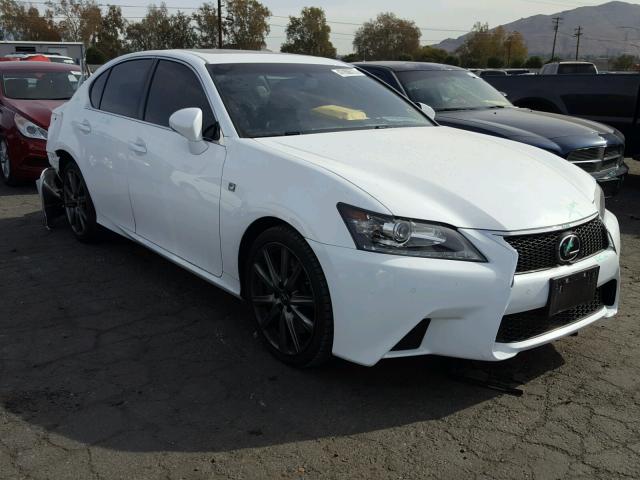 JTHBE1BL5E5033155 - 2014 LEXUS GS 350 WHITE photo 1