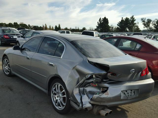 JNKCV51E96M505671 - 2006 INFINITI G35 SILVER photo 3