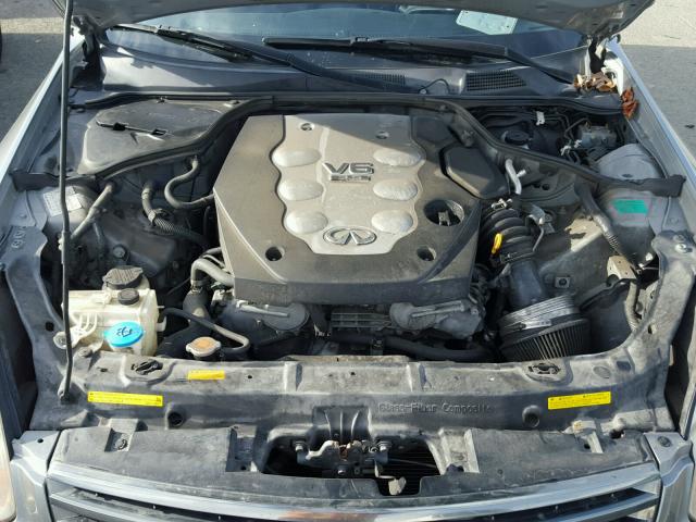 JNKCV51E96M505671 - 2006 INFINITI G35 SILVER photo 7