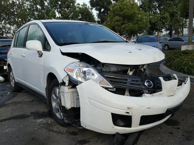 3N1BC13E69L408888 - 2009 NISSAN VERSA S WHITE photo 1