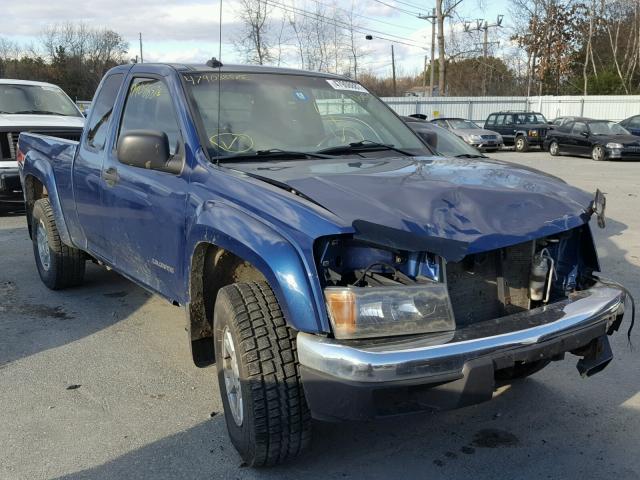 1GCDT196758124457 - 2005 CHEVROLET COLORADO BLUE photo 1