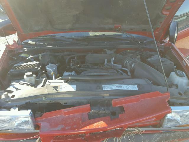 1GCCS14W4YK146753 - 2000 CHEVROLET S TRUCK S1 RED photo 7