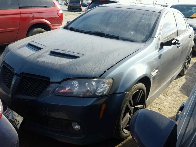 6G2ER57729L179639 - 2009 PONTIAC G8 GREEN photo 2