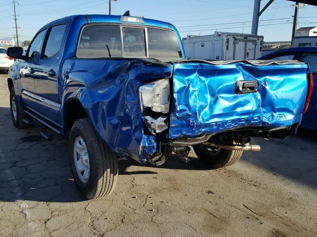 5TFAX5GN2HX085764 - 2017 TOYOTA TACOMA DOU BLUE photo 3