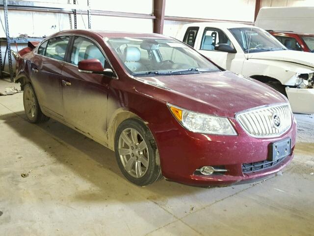 1G4GD5EG0AF164946 - 2010 BUICK LACROSSE C RED photo 1