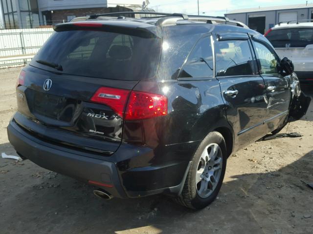 2HNYD28318H500283 - 2008 ACURA MDX TECHNO BLACK photo 4