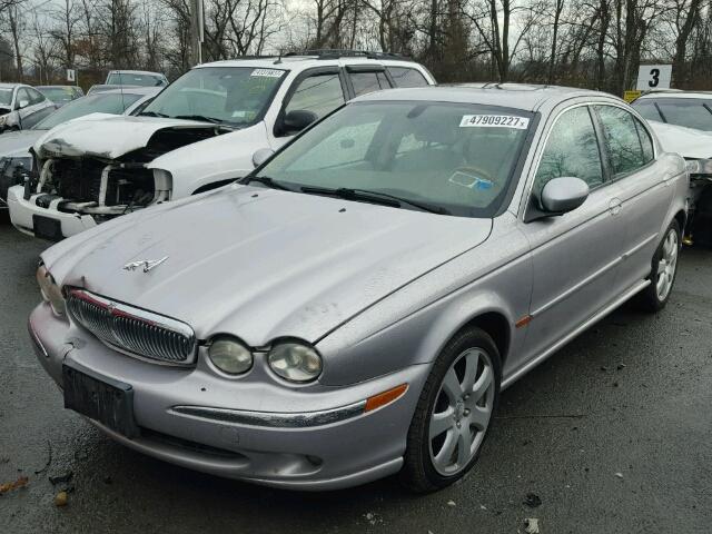 SAJEA51C14WD77176 - 2004 JAGUAR X-TYPE 3.0 GRAY photo 2