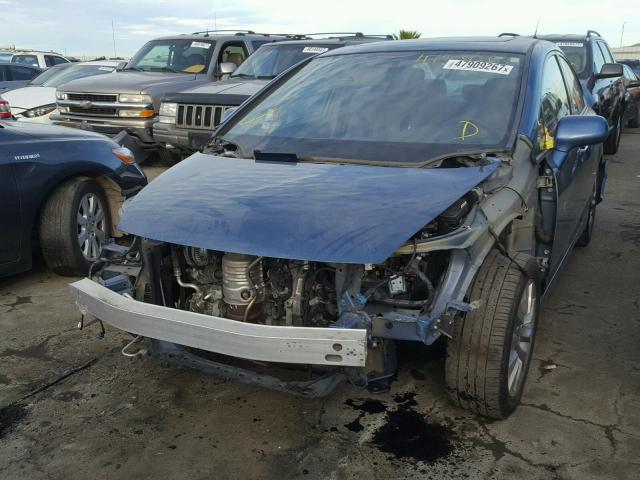 2HGFA1F87AH512055 - 2010 HONDA CIVIC EX BLUE photo 2