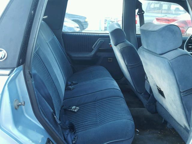 1G4AG55N4P6492195 - 1993 BUICK CENTURY SP BLUE photo 6