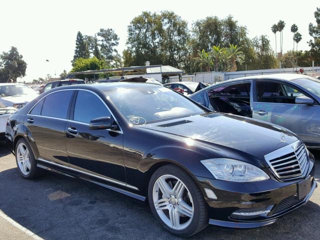 WDDNG7DB6DA519209 - 2013 MERCEDES-BENZ S 550 BLACK photo 1