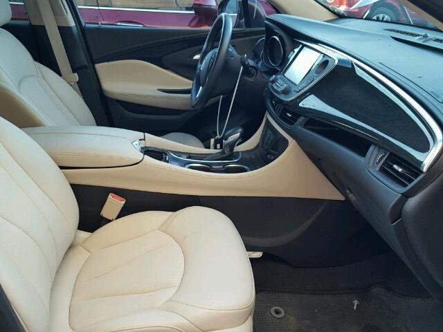 LRBFXASA4HD026850 - 2017 BUICK ENVISION P BROWN photo 5