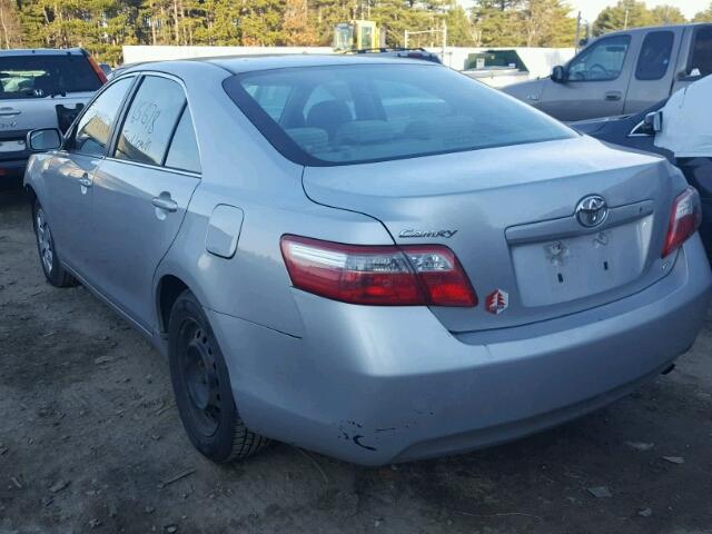 4T1BE46K17U139515 - 2007 TOYOTA CAMRY NEW SILVER photo 3