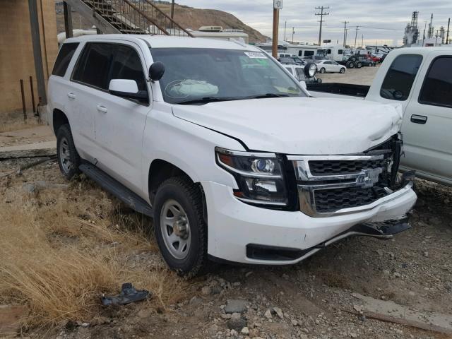 1GNSK3EC8FR650648 - 2015 CHEVROLET TAHOE SPEC WHITE photo 1