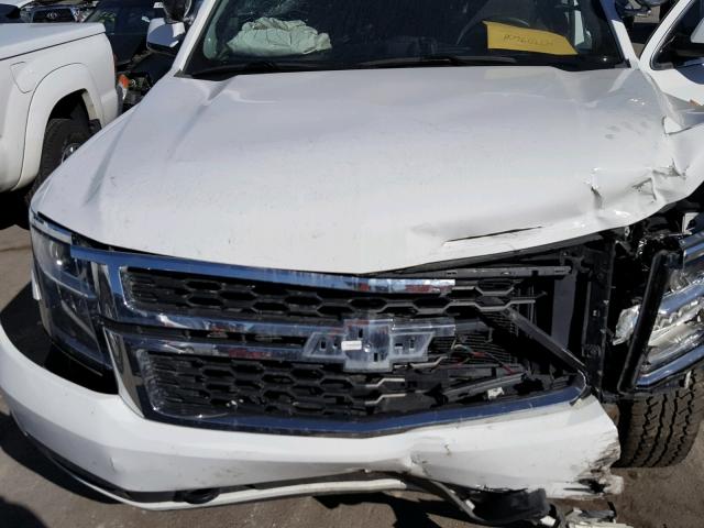 1GNSK3EC8FR650648 - 2015 CHEVROLET TAHOE SPEC WHITE photo 7