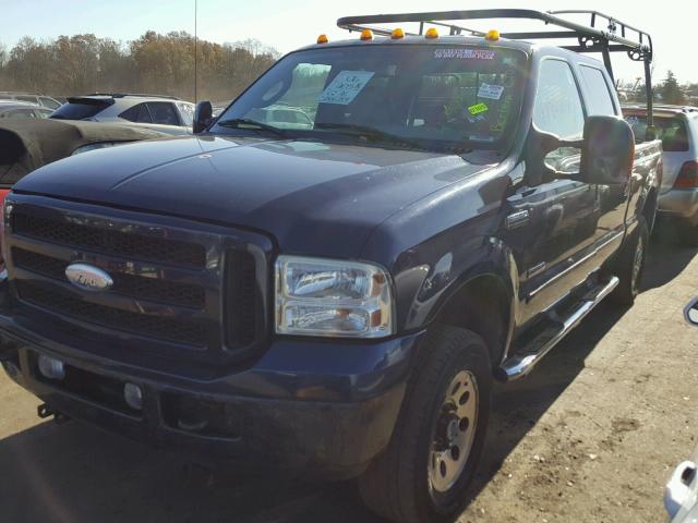 1FTSW21P66EB66789 - 2006 FORD F250 SUPER BLUE photo 2