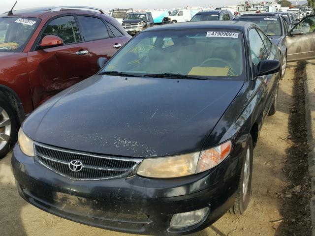 2T1CF28P8XC103305 - 1999 TOYOTA CAMRY SOLA BLACK photo 2