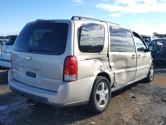 1GNDV33WX7D146582 - 2007 CHEVROLET UPLANDER L 棕色 照片 4