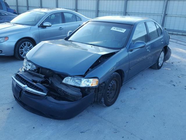 1N4DL01D11C150957 - 2001 NISSAN ALTIMA XE BLUE photo 2