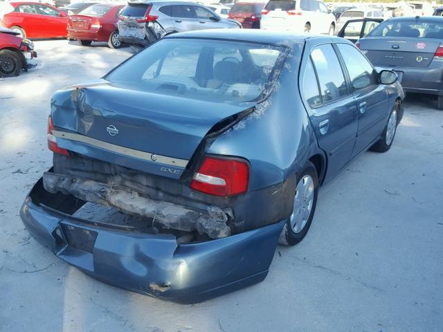 1N4DL01D11C150957 - 2001 NISSAN ALTIMA XE BLUE photo 4