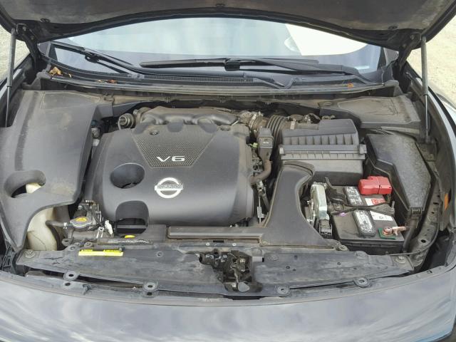 1N4AA51E59C850460 - 2009 NISSAN MAXIMA S BLACK photo 7