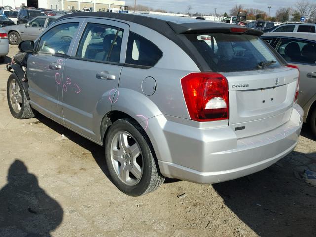 1B3HB48A59D232098 - 2009 DODGE CALIBER SX SILVER photo 3