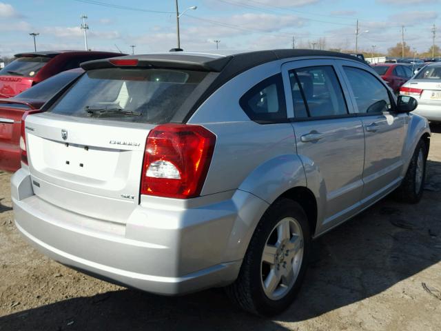 1B3HB48A59D232098 - 2009 DODGE CALIBER SX SILVER photo 4