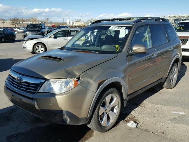 JF2SH66659H765768 - 2009 SUBARU FORESTER 2 GOLD photo 2