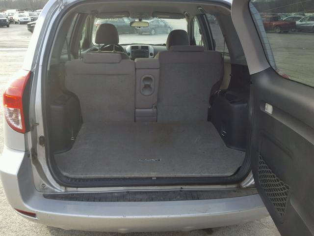 JTMBD33V565030063 - 2006 TOYOTA RAV4 SILVER photo 9