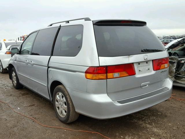 5FNRL18003B061976 - 2003 HONDA ODYSSEY EX SILVER photo 3