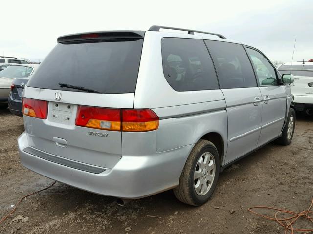 5FNRL18003B061976 - 2003 HONDA ODYSSEY EX SILVER photo 4