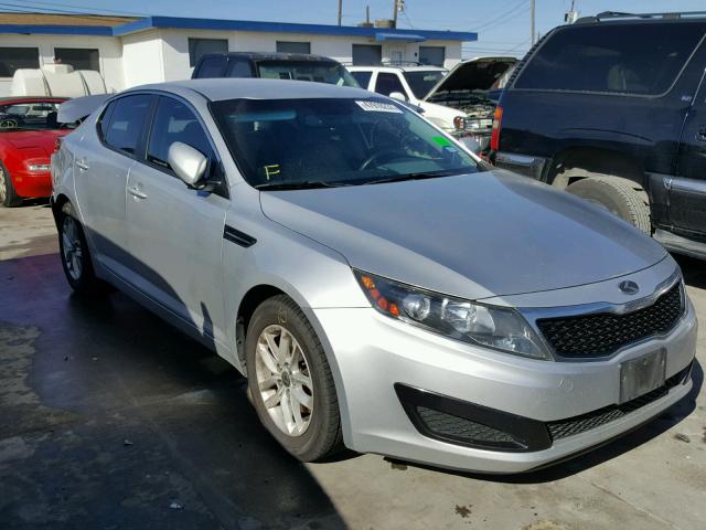 KNAGM4A70B5133026 - 2011 KIA OPTIMA LX SILVER photo 1