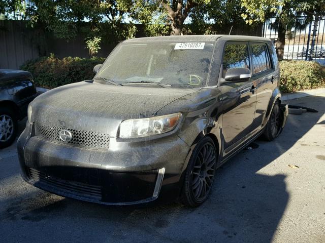 JTLKE50E281017847 - 2008 SCION XB BLACK photo 2