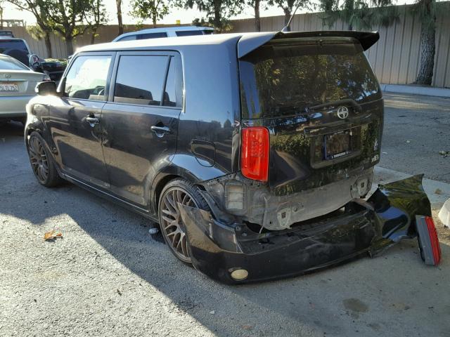 JTLKE50E281017847 - 2008 SCION XB BLACK photo 3